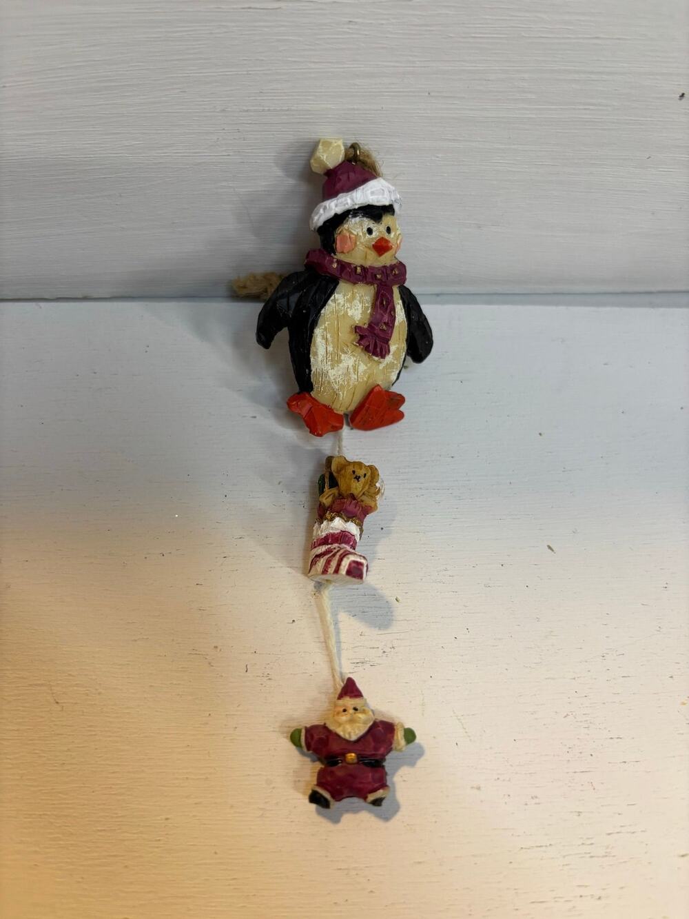 Penguin Dangling Christmas Ornament